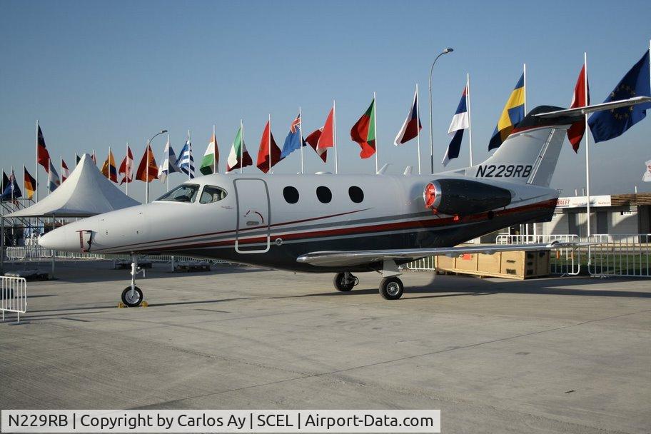N229RB, Hawker Beechcraft 390 Premier IA C/N RB-229, FIDAE 2008