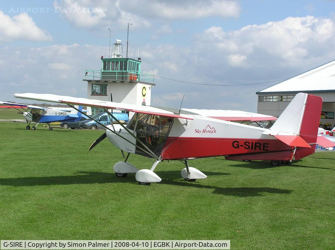G-SIRE, 2007 Skyranger Swift 912S(1) C/N BMAA/HB/531, SkyRanger temporarily based at Sywell
