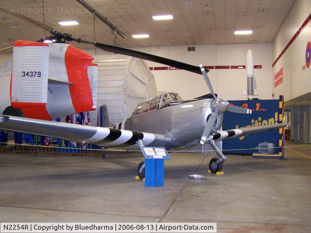 N2254R, 1961 Nord 3202 Master C/N 62, On display at Wings over the Rockies.
