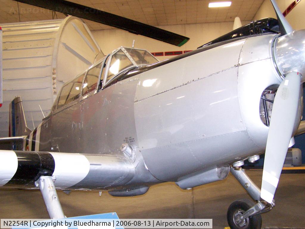 N2254R, 1961 Nord 3202 Master C/N 62, On display at Wings over the Rockies.