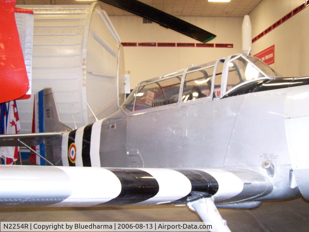 N2254R, 1961 Nord 3202 Master C/N 62, On display at Wings over the Rockies.