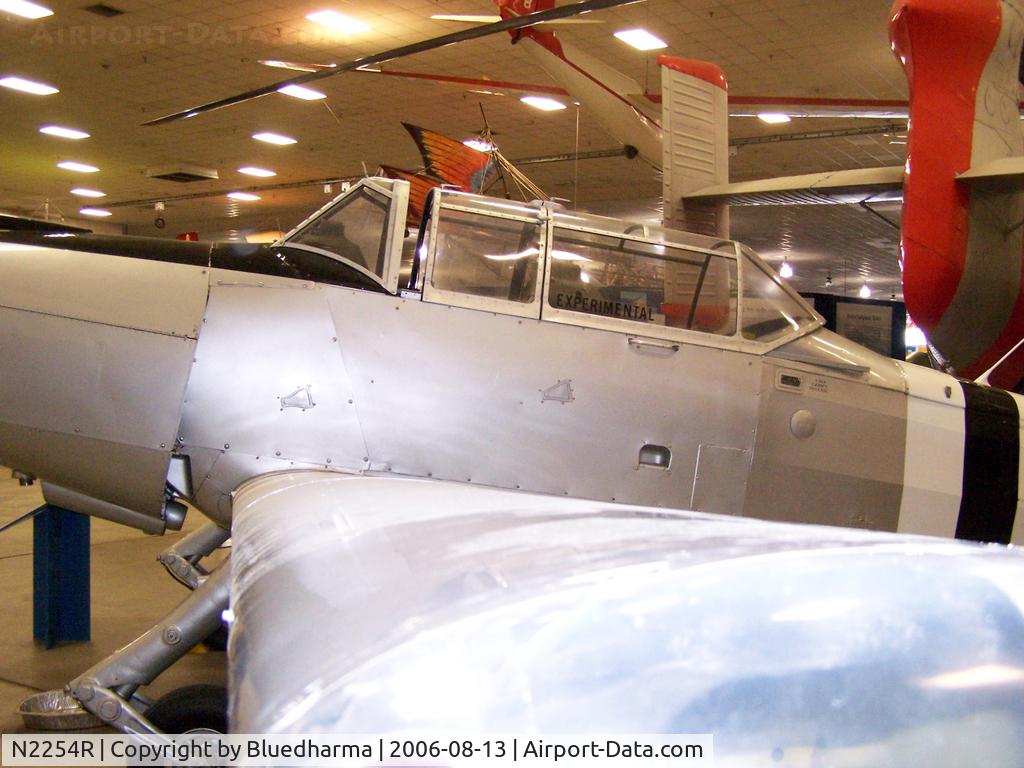 N2254R, 1961 Nord 3202 Master C/N 62, On display at Wings over the Rockies.