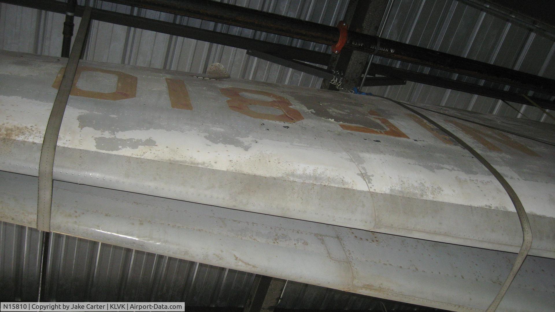 N15810, 1935 Beech 18A C/N 62, Numbers still visible