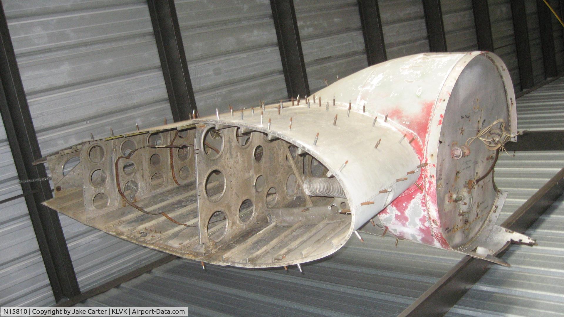 N15810, 1935 Beech 18A C/N 62, Left Inboard wing and nacelle