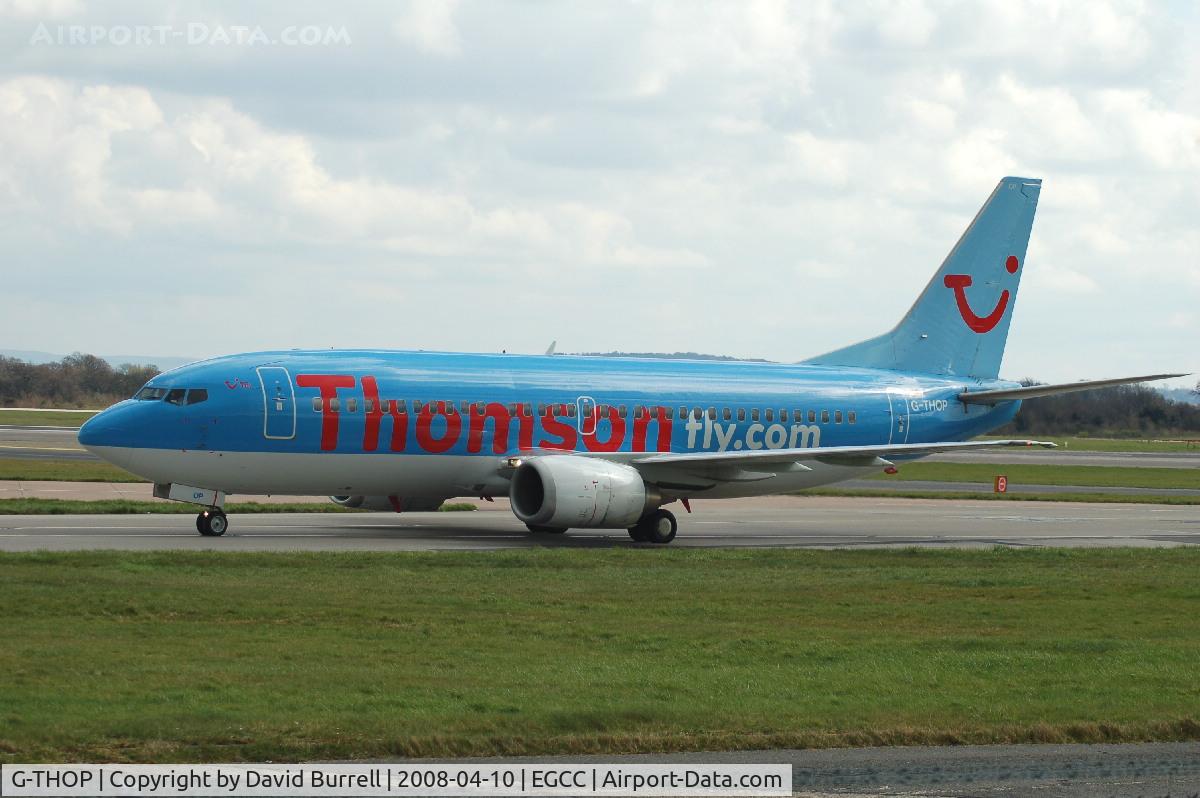 G-THOP, 1998 Boeing 737-3U3 C/N 28740, Thomson - Taxiing