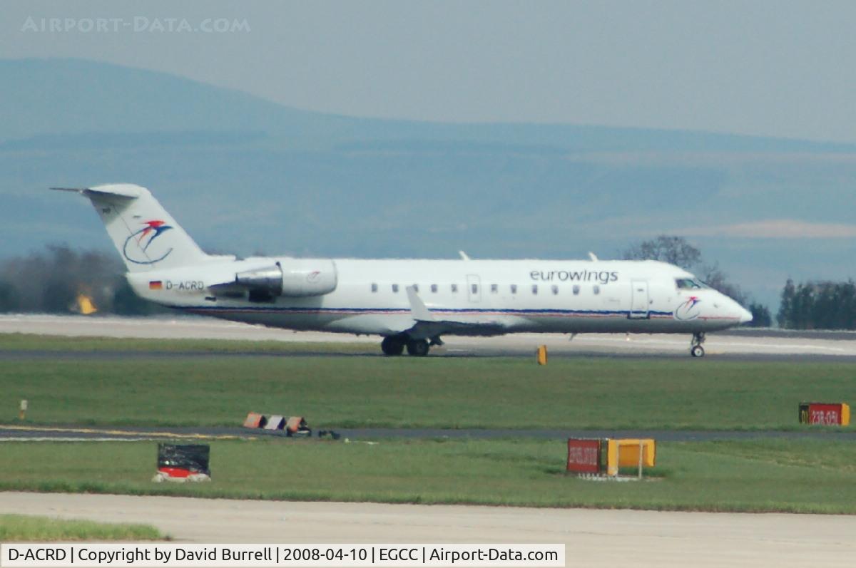 D-ACRD, Canadair CRJ-200ER (CL-600-2B19) C/N 7583, Lufthansa/Eurowings - Taxiing