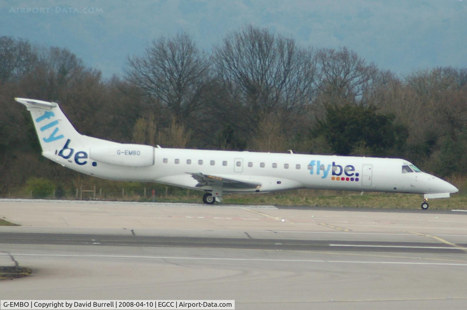 G-EMBO, 2000 Embraer EMB-145EU (ERJ-145EU) C/N 145219, Flybe - Taking Off