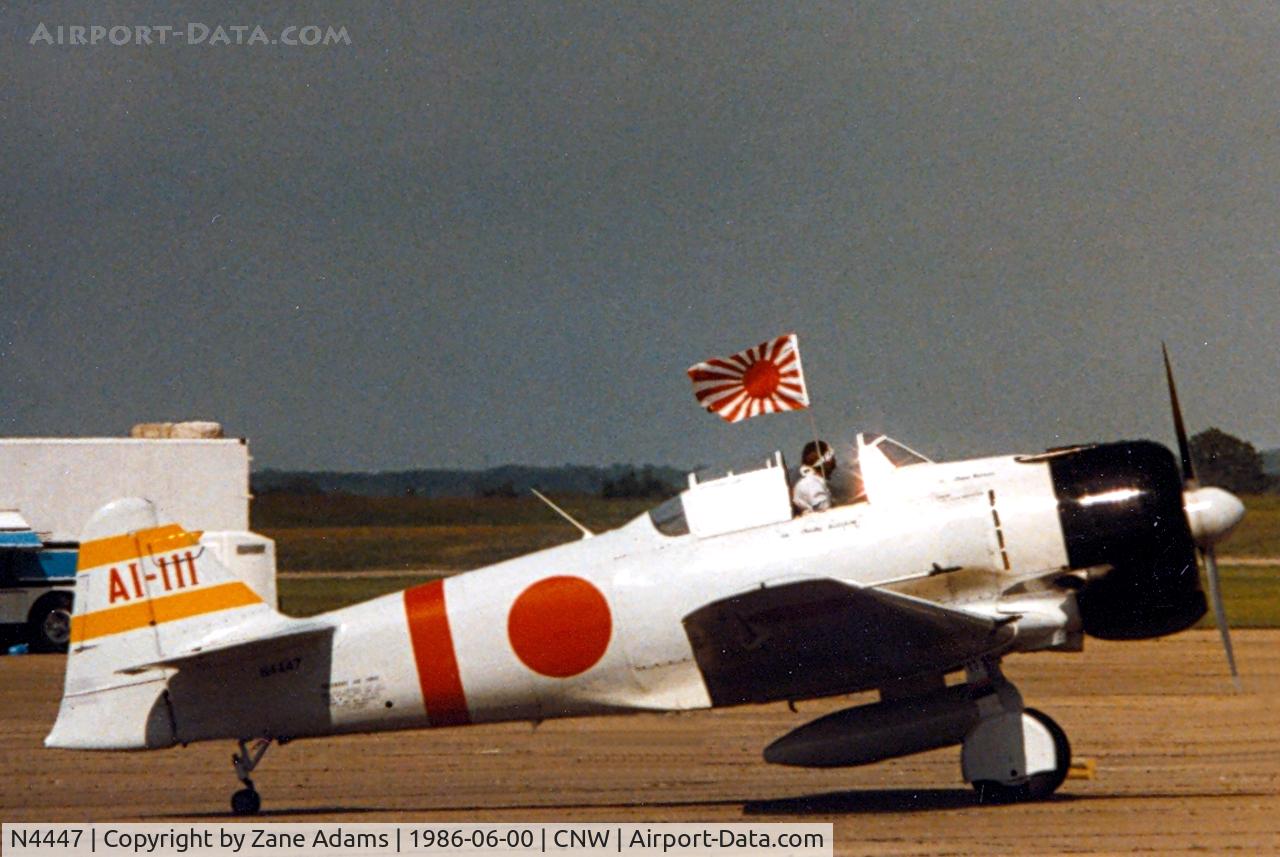 N4447, 1945 Canadian Car & Foundry Harvard Mk.4 C/N CCF4-241, Tora Tora Tora Zero Replica