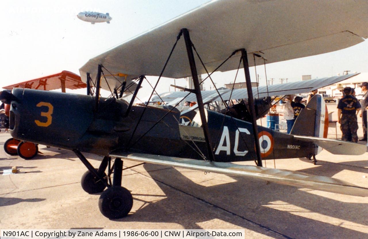 N901AC, 1948 Stampe-Vertongen SV-4C C/N 1060, Texas Sesquicentennial Air Show 1986