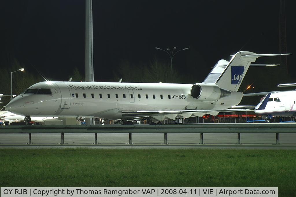 OY-RJB, 2000 Canadair CRJ-200LR (CL-600-2B19) C/N 7419, Cimber Air Canadair Regionaljet