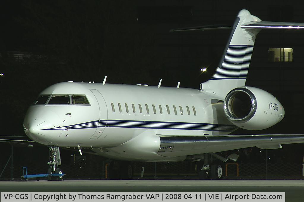 VP-CGS, 2001 Bombardier BD-700-1A10 Global Express C/N 9102, Jet Aviation Bombardier Globalexpress