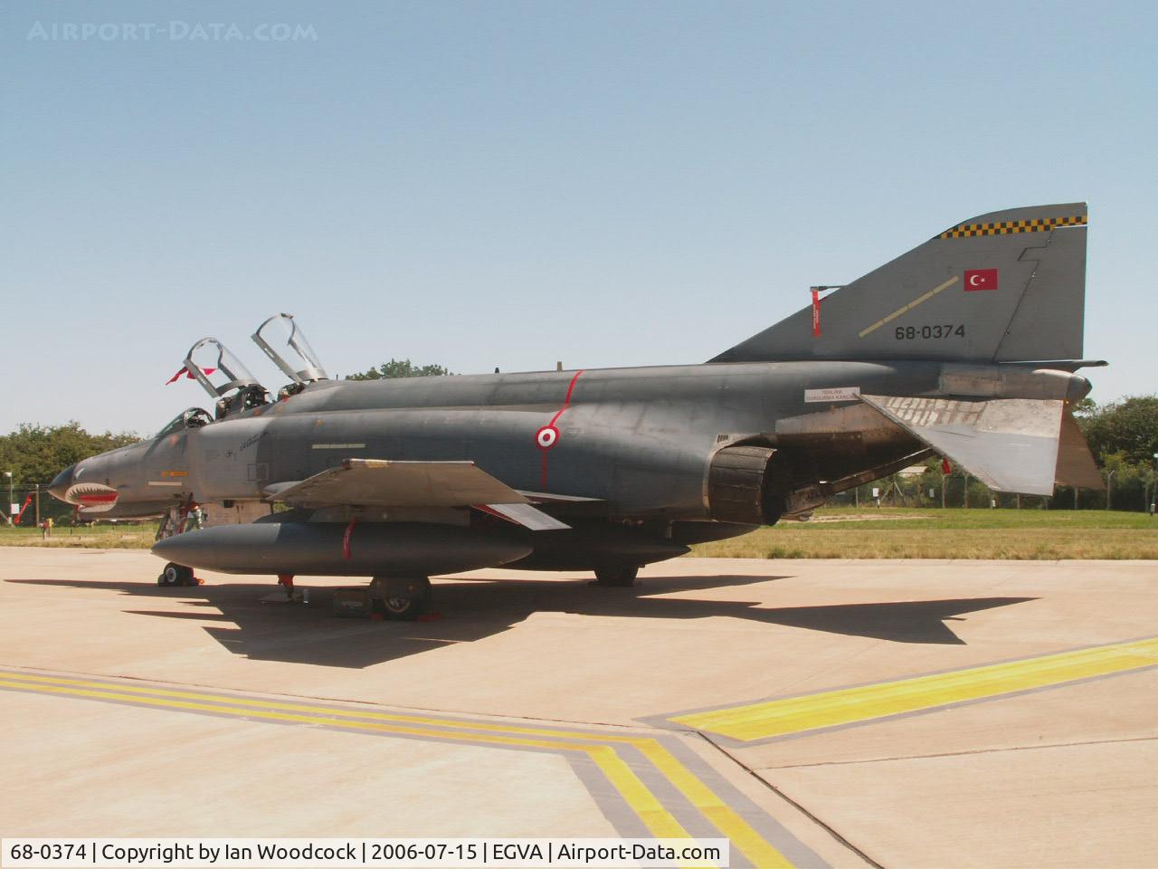 68-0374, 1968 McDonnell Douglas F-4E Phantom II C/N 3450, McDonnell-Douglas F-4E/Turkish Air Force/RAF Fairford