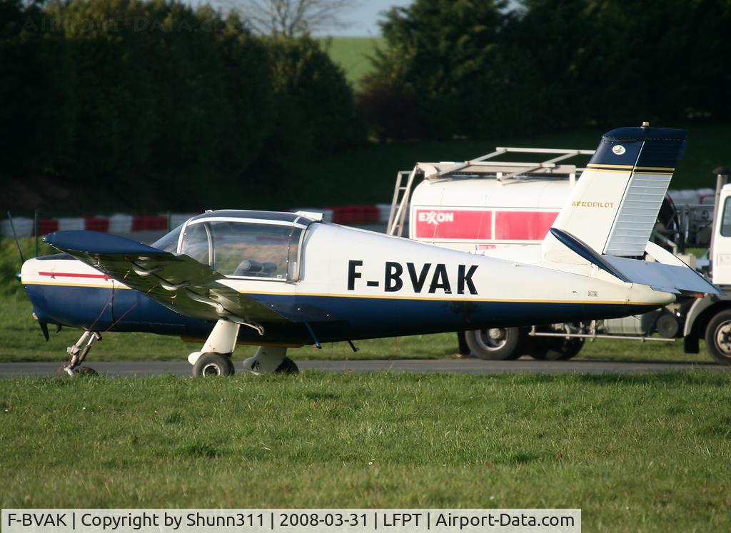 F-BVAK, Socata MS-880B Rallye Club C/N 2430, At the maintenance area...