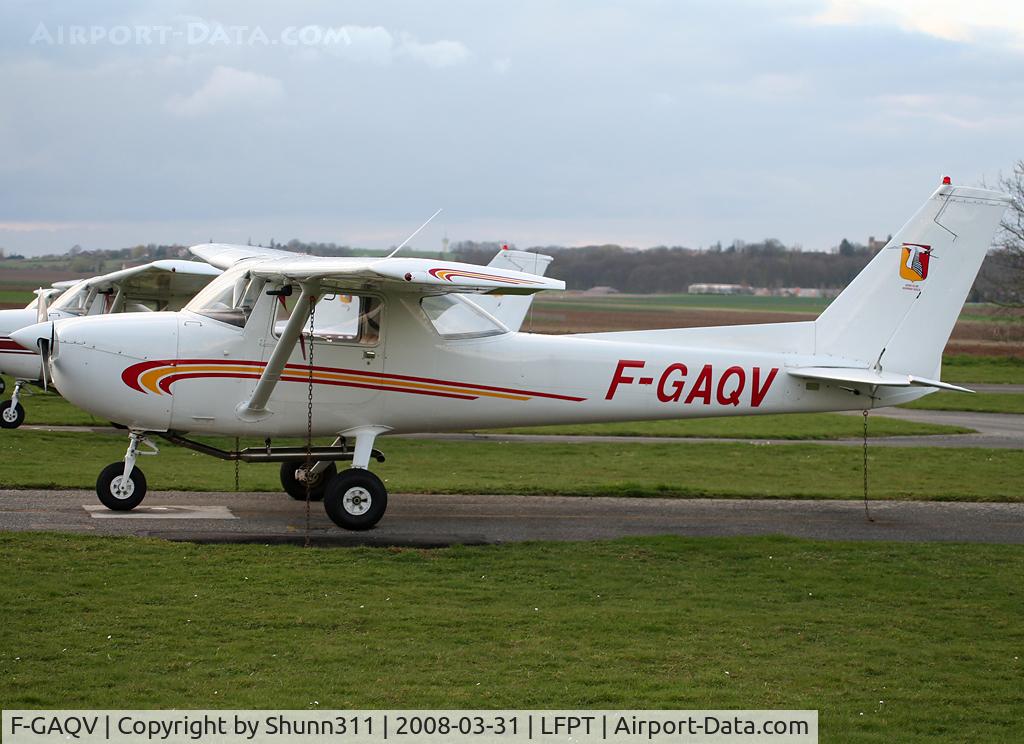 F-GAQV, Reims F150M C/N 1311, At the Airclub...