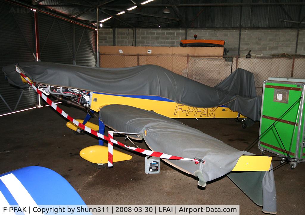 F-PFAK, Pena Capena C C/N 16, Inside the Airclub's hangar and on maintenance