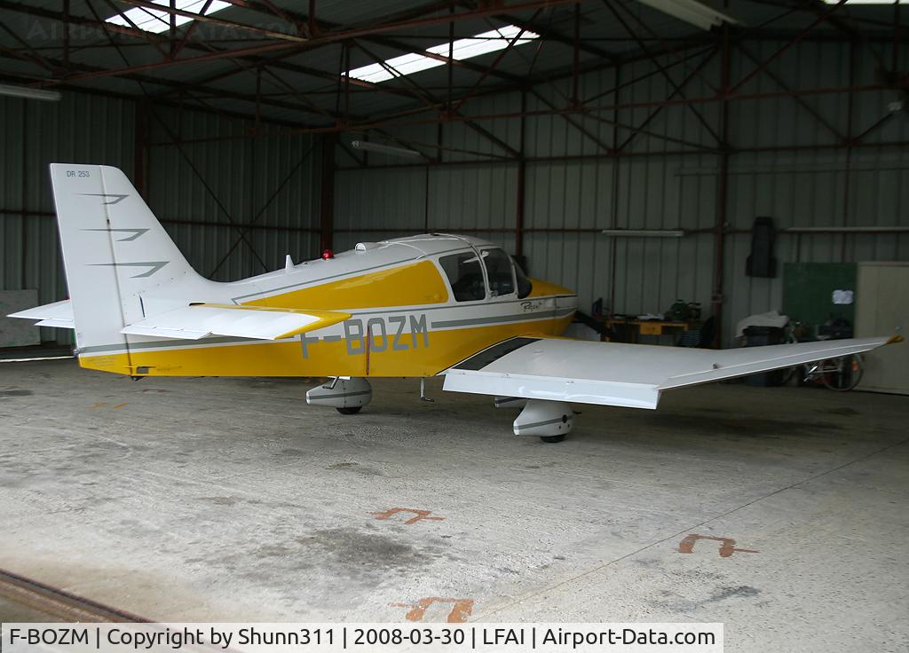 F-BOZM, Jodel DR-253 Regent C/N 105, Inside the Airclub's hangar...