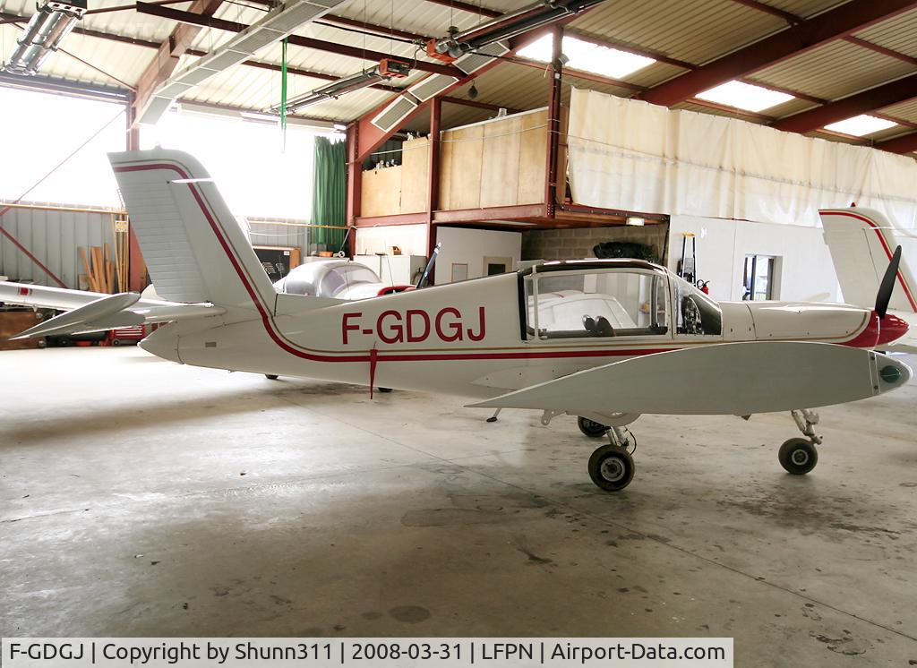 F-GDGJ, Socata Rallye 110 ST C/N 3378, Inside Airclub's hangar...