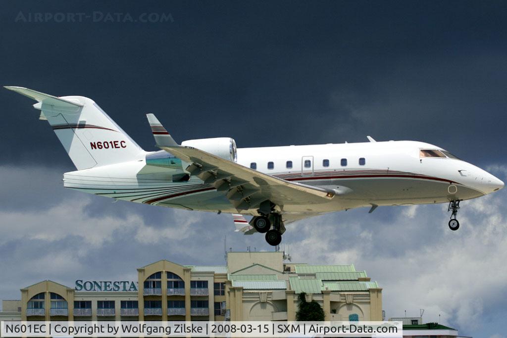 N601EC, 1990 Canadair Challenger 601-3A (CL-600-2B16) C/N 5064, visitor