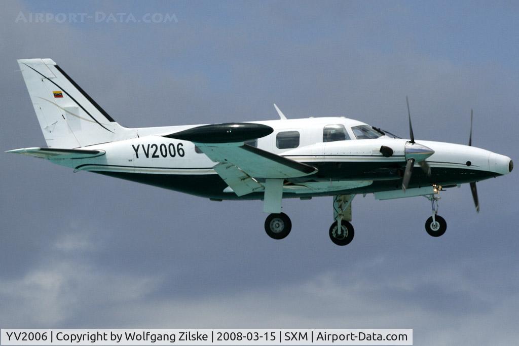YV2006, Piper PA-31T C/N 31T-7820052, visitor