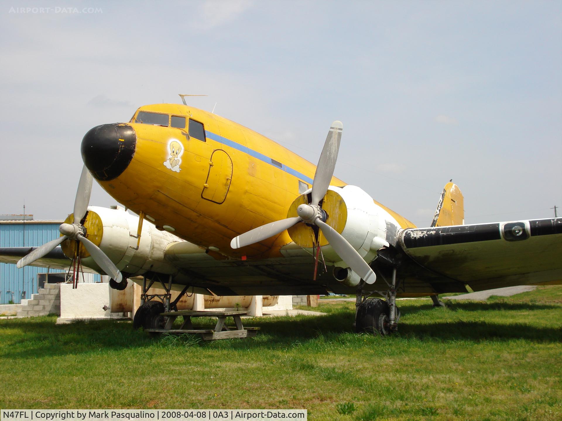 N47FL, 1943 Douglas C-47A Skytrain C/N 13087, DC-3A