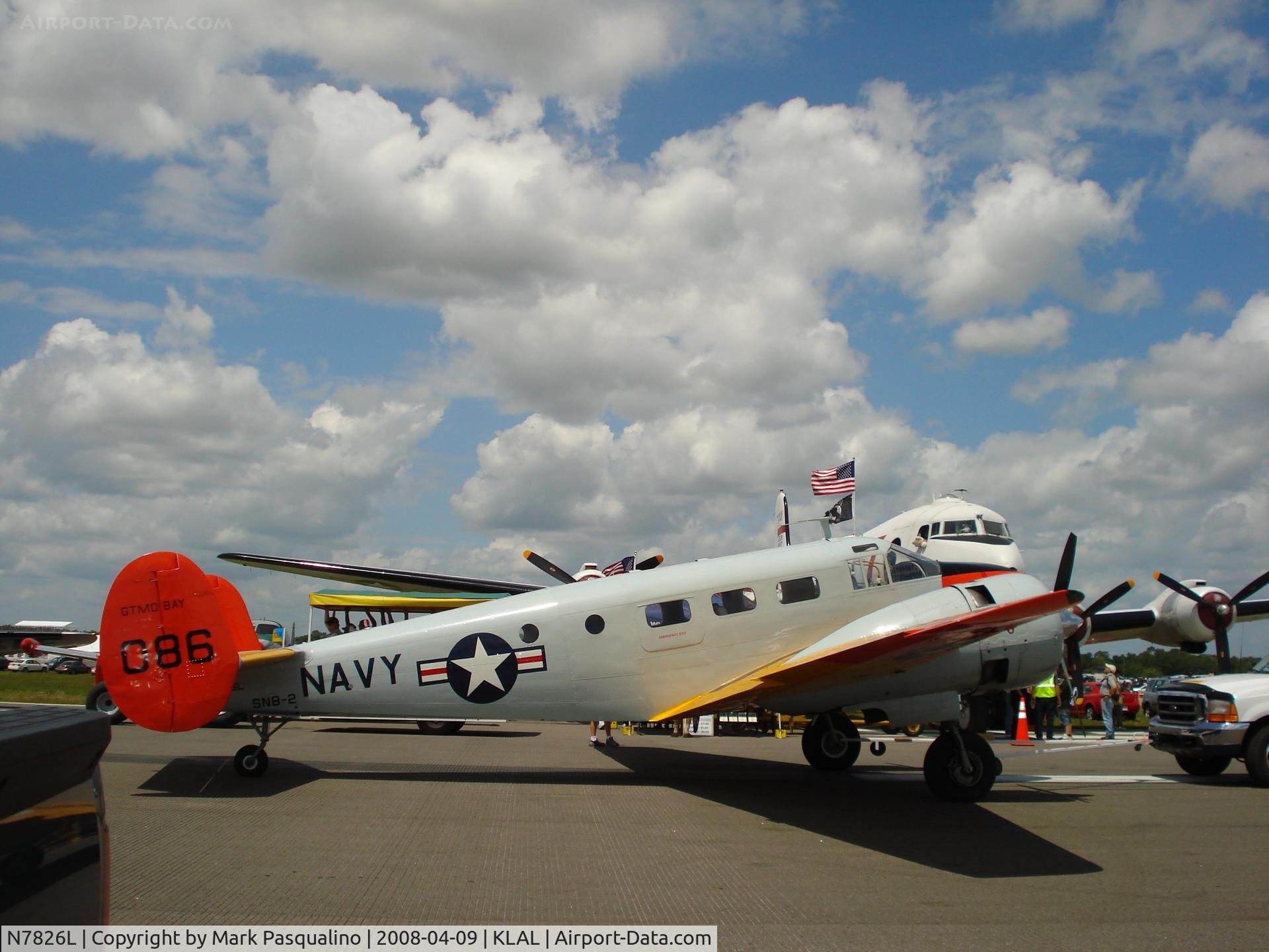 N7826L, 1951 Beech TC-45G C/N AF-86, Beech TC-45G