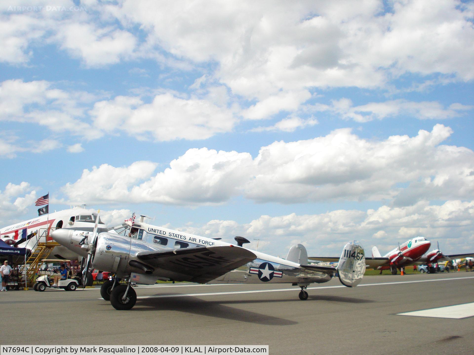 N7694C, 1951 Beech C-45G Expeditor C/N AF-24, Beech C-45G
