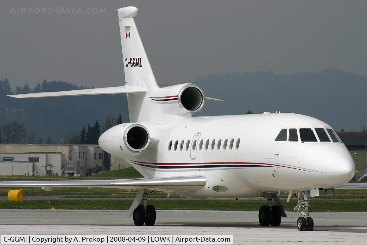 C-GGMI, 2001 Dassault Falcon 900EX C/N 087, Special visitor in KLU