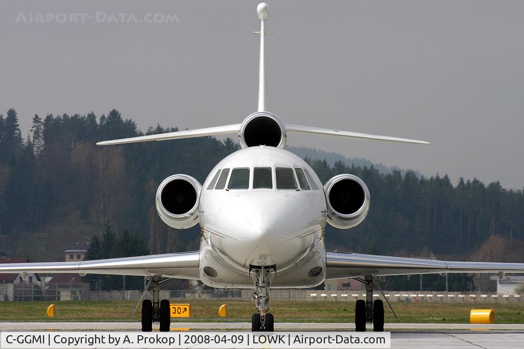 C-GGMI, 2001 Dassault Falcon 900EX C/N 087, Special visitor in KLU