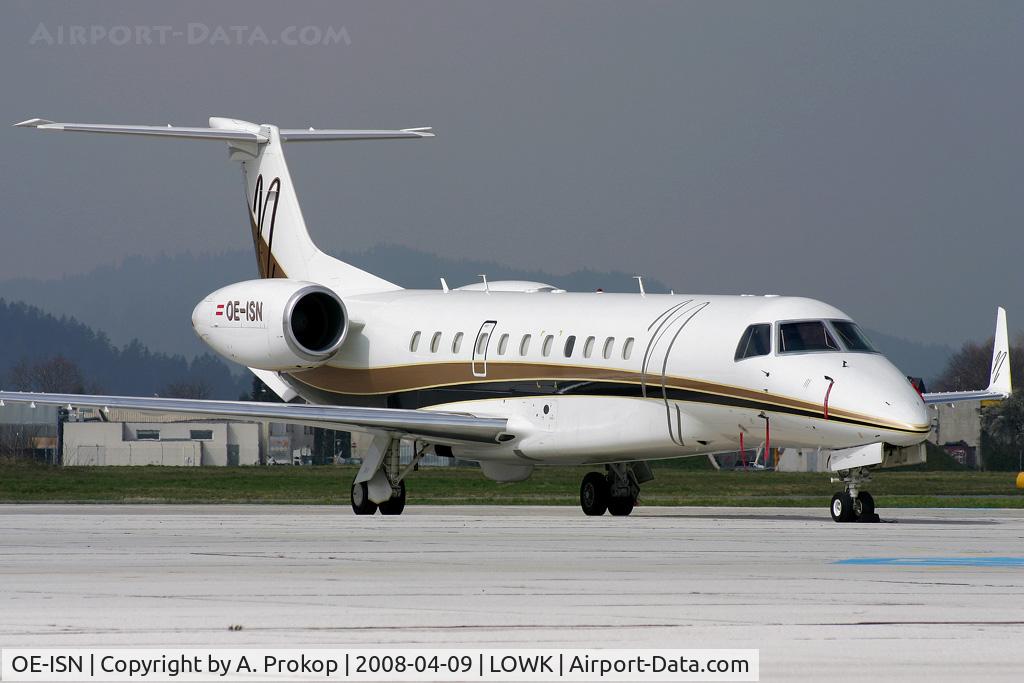 OE-ISN, 2004 Embraer EMB-135BJ Legacy C/N 14500851, Special visitor in KLU