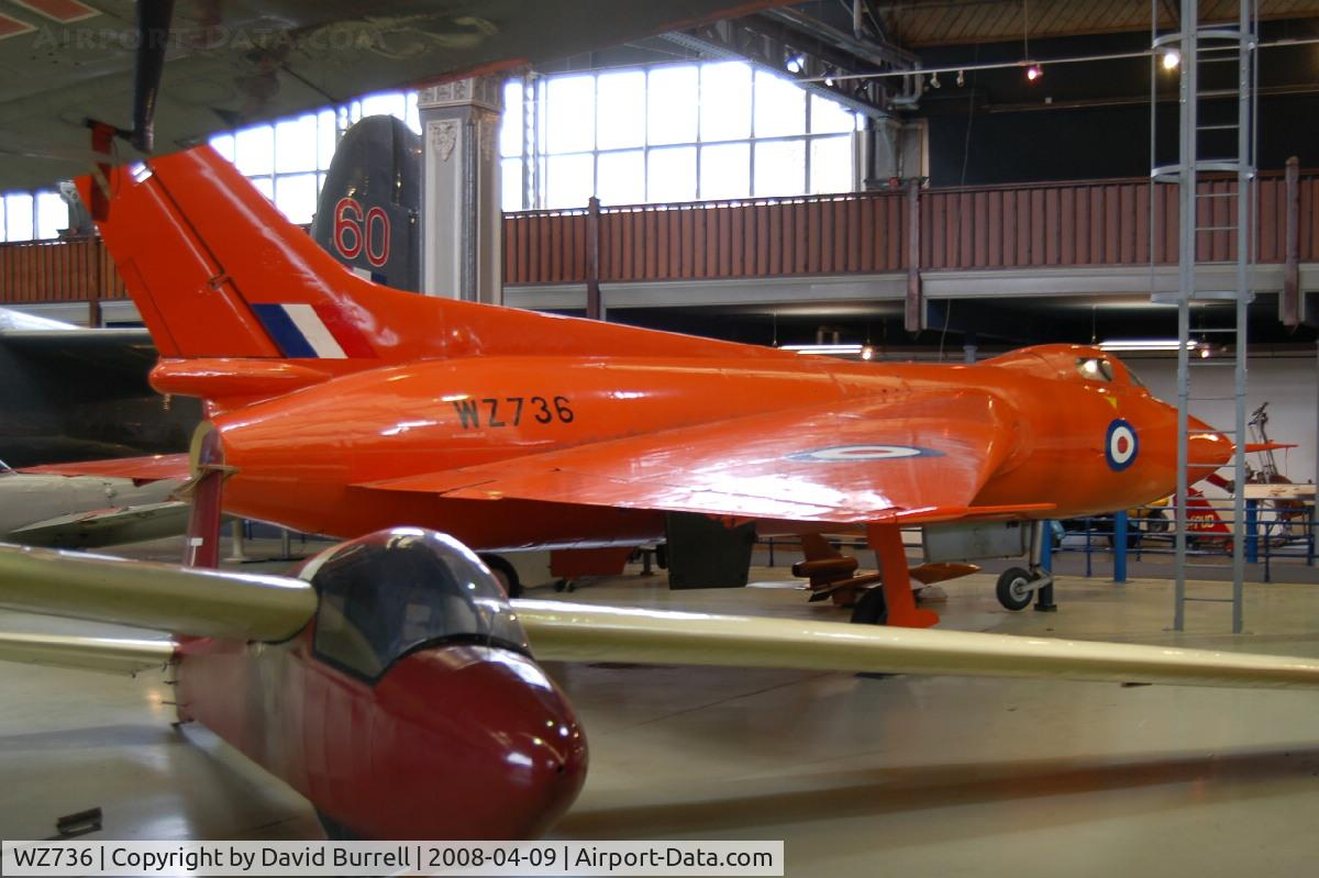 WZ736, 1953 Avro 707A C/N Not found WZ736, Avro 707A - Manchester Museum of Science & Industry