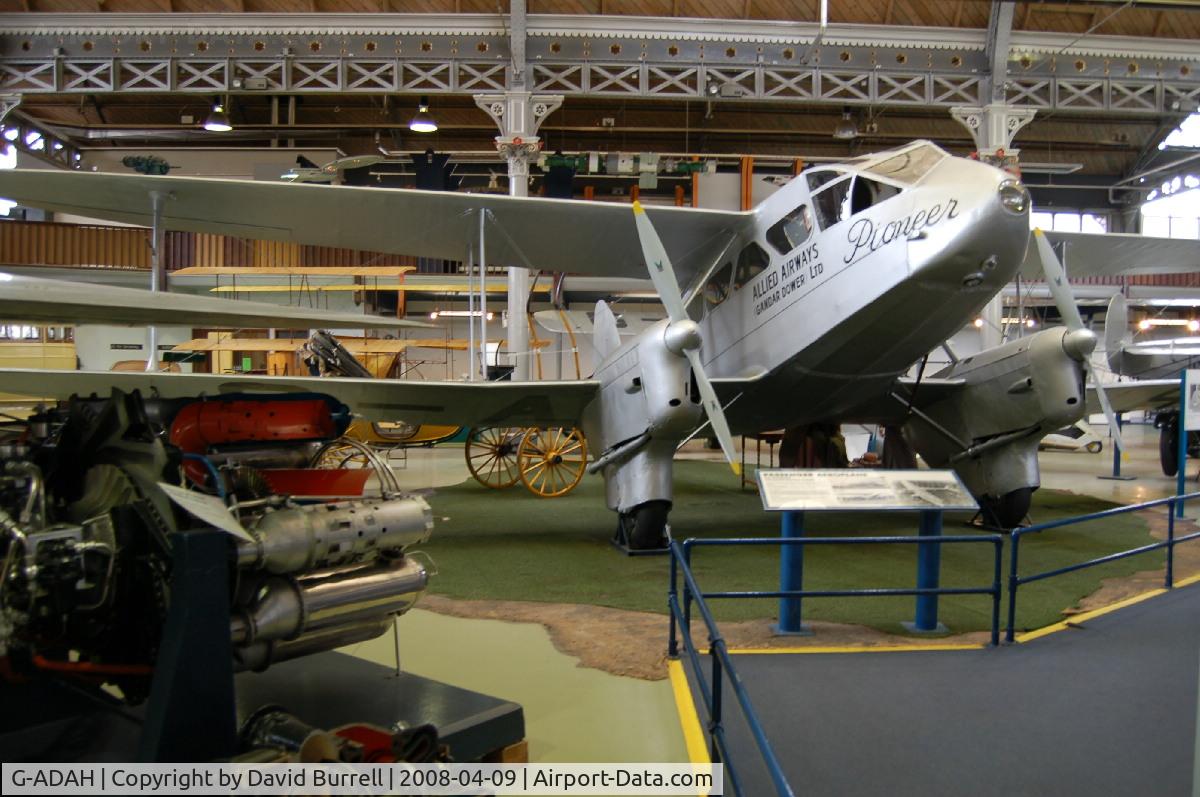G-ADAH, De Havilland DH-89A Dragon Rapide C/N 6278, Rapide - Manchester Museum of Science & Industry