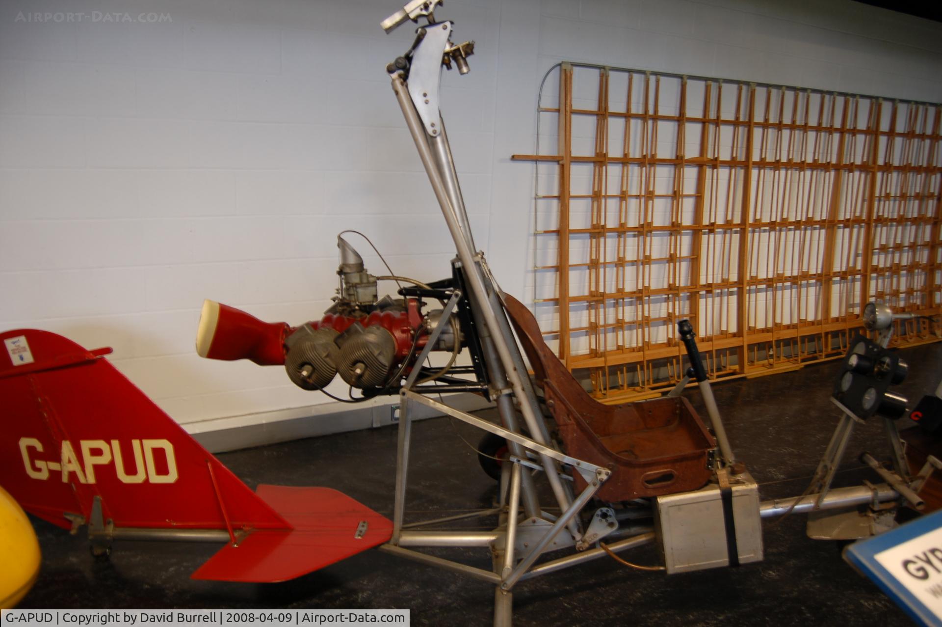 G-APUD, Bensen B-7MC Gyrocopter C/N 01 (G-APUD), Bensen B.7MC - Manchester Museum of Science & Industry