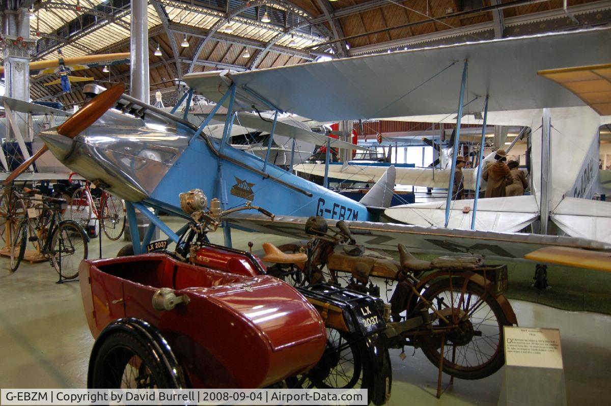 G-EBZM, Avro 594 Avian IIIA C/N 160, Avro Avian 111A - Manchester Museum of Science & Industry