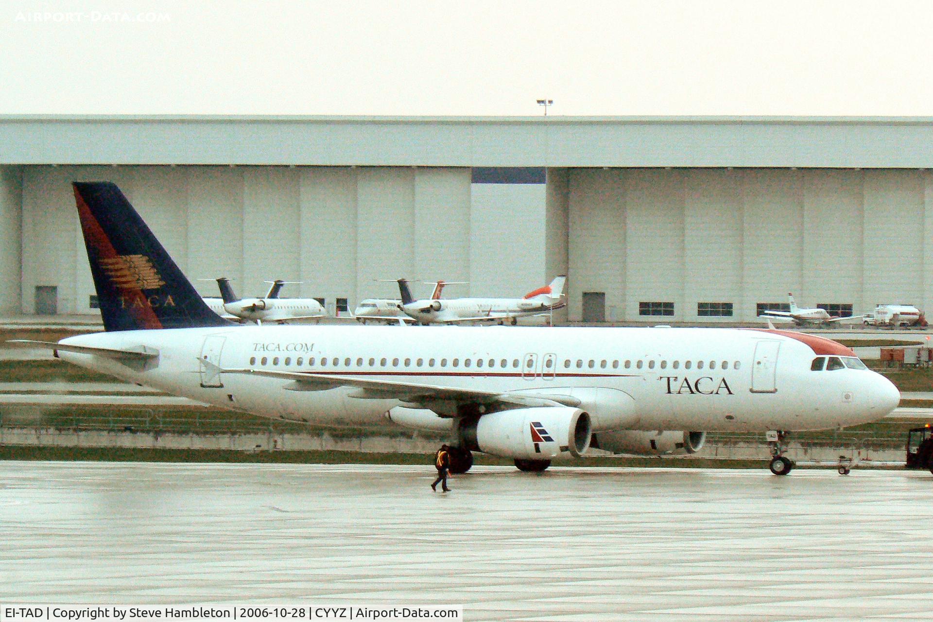 EI-TAD, 2000 Airbus A320-233 C/N 1334, Taken from inside the terminal