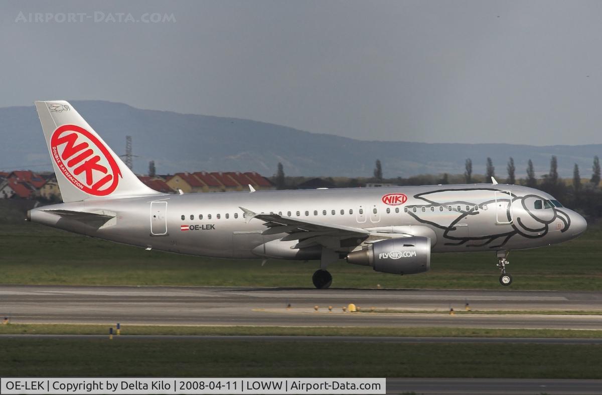 OE-LEK, 2007 Airbus A319-112 C/N 3019, NIKIS A319-112