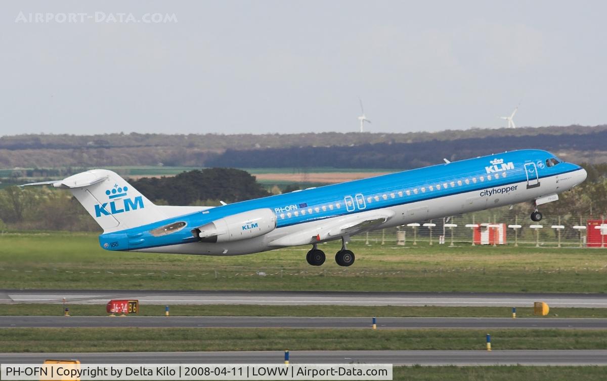 PH-OFN, 1993 Fokker 100 (F-28-0100) C/N 11477, KLM Fokker 28-0100