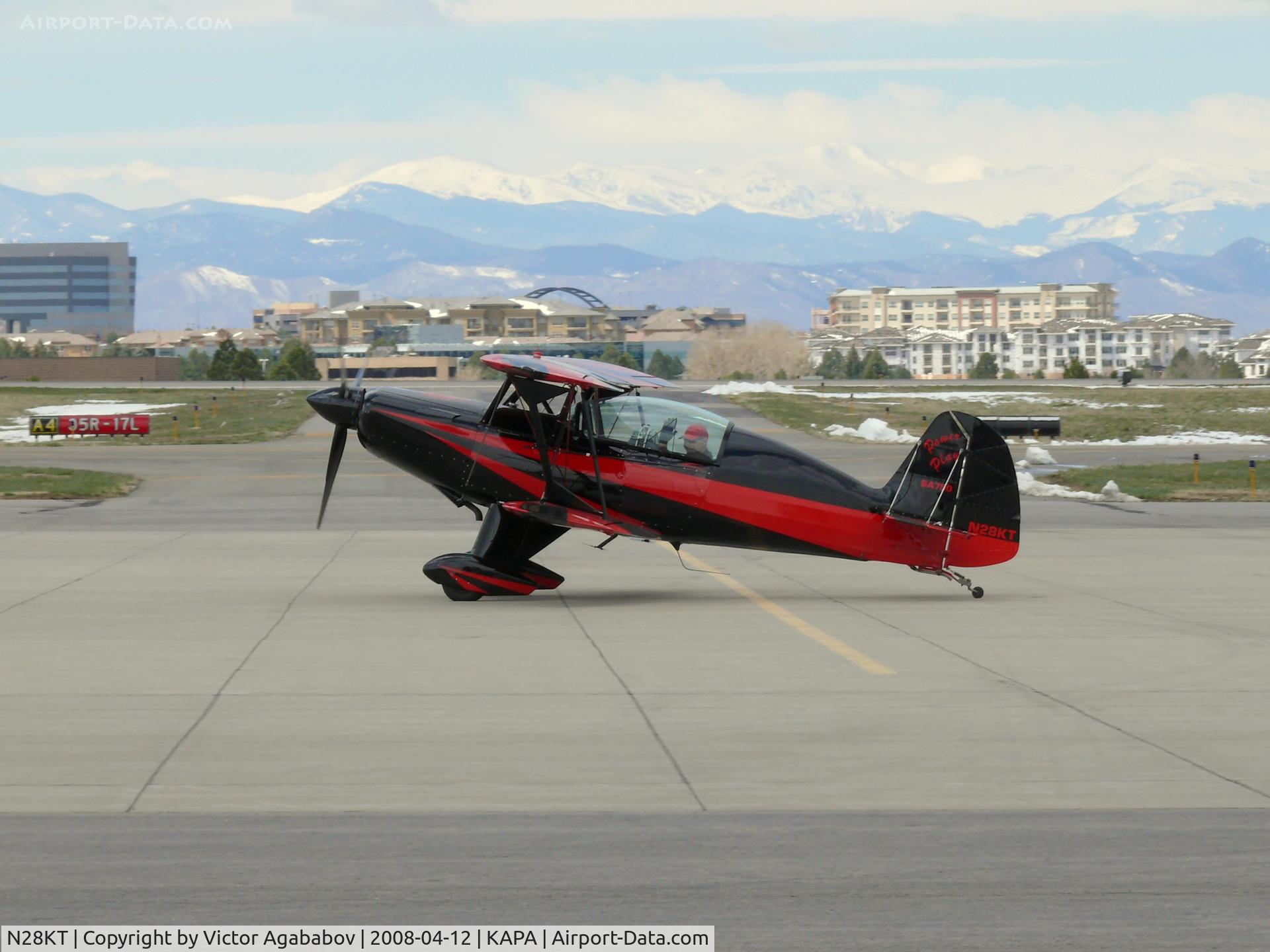 N28KT, 2005 Stolp SA-750 Acroduster Too C/N 0028, Taxiing...