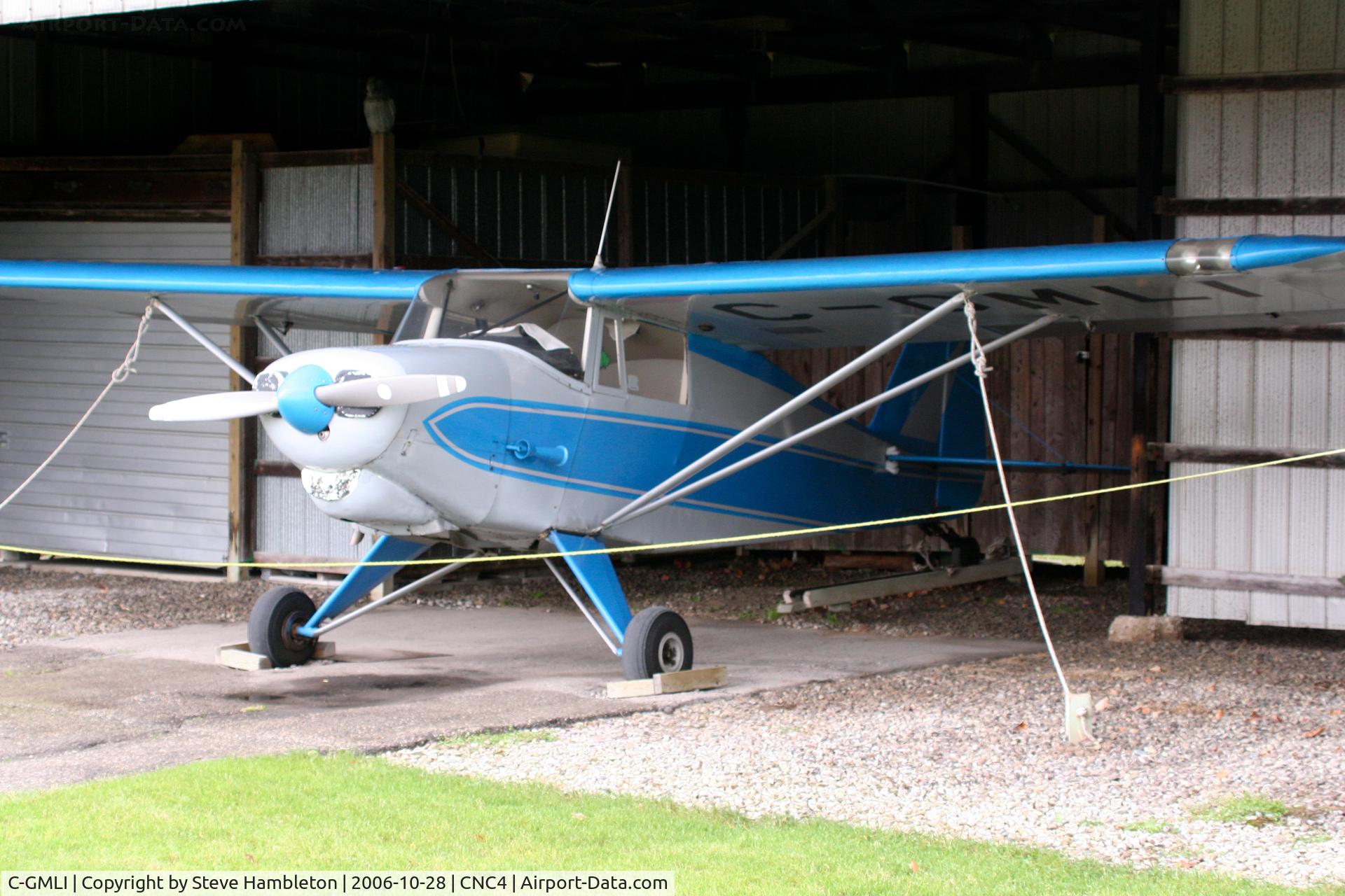 C-GMLI, 1961 Piper PA-22-108X Colt C/N 22-8266X, At Guelph Airpark