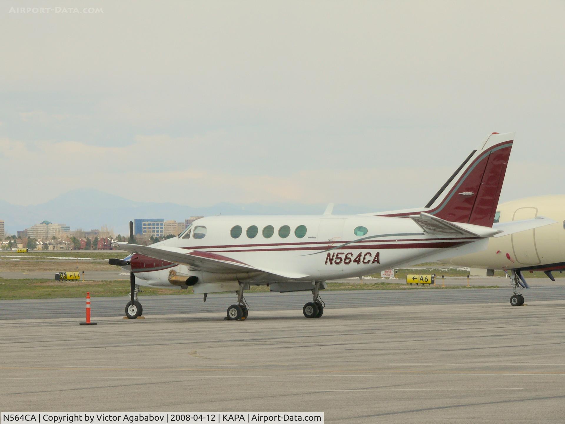N564CA, 1978 Beech B100 King Air C/N BE-58, At Centennial Airport