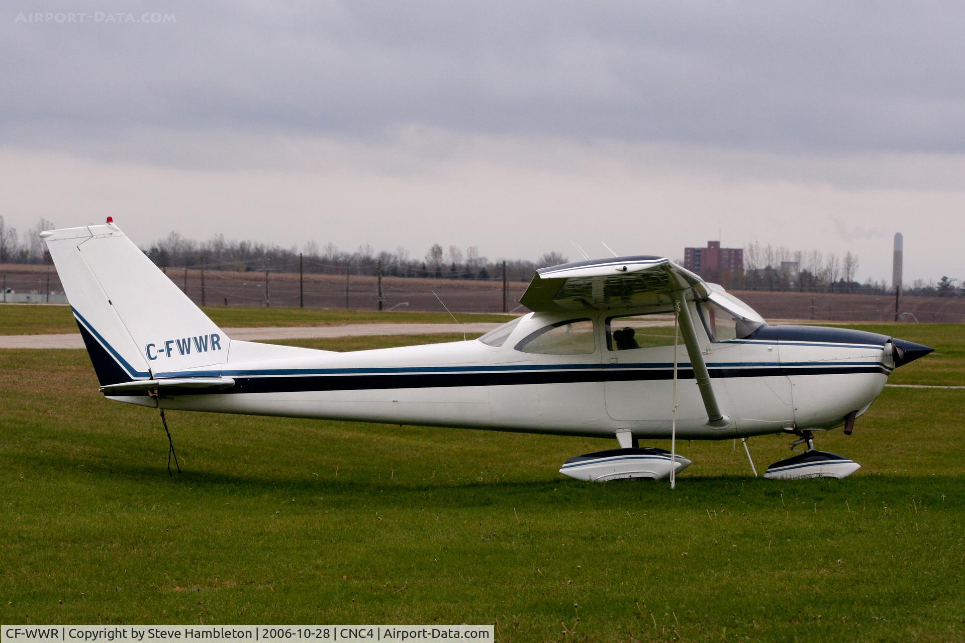 CF-WWR, 1968 Cessna 172I C/N 17256815, At Guelph Airpark