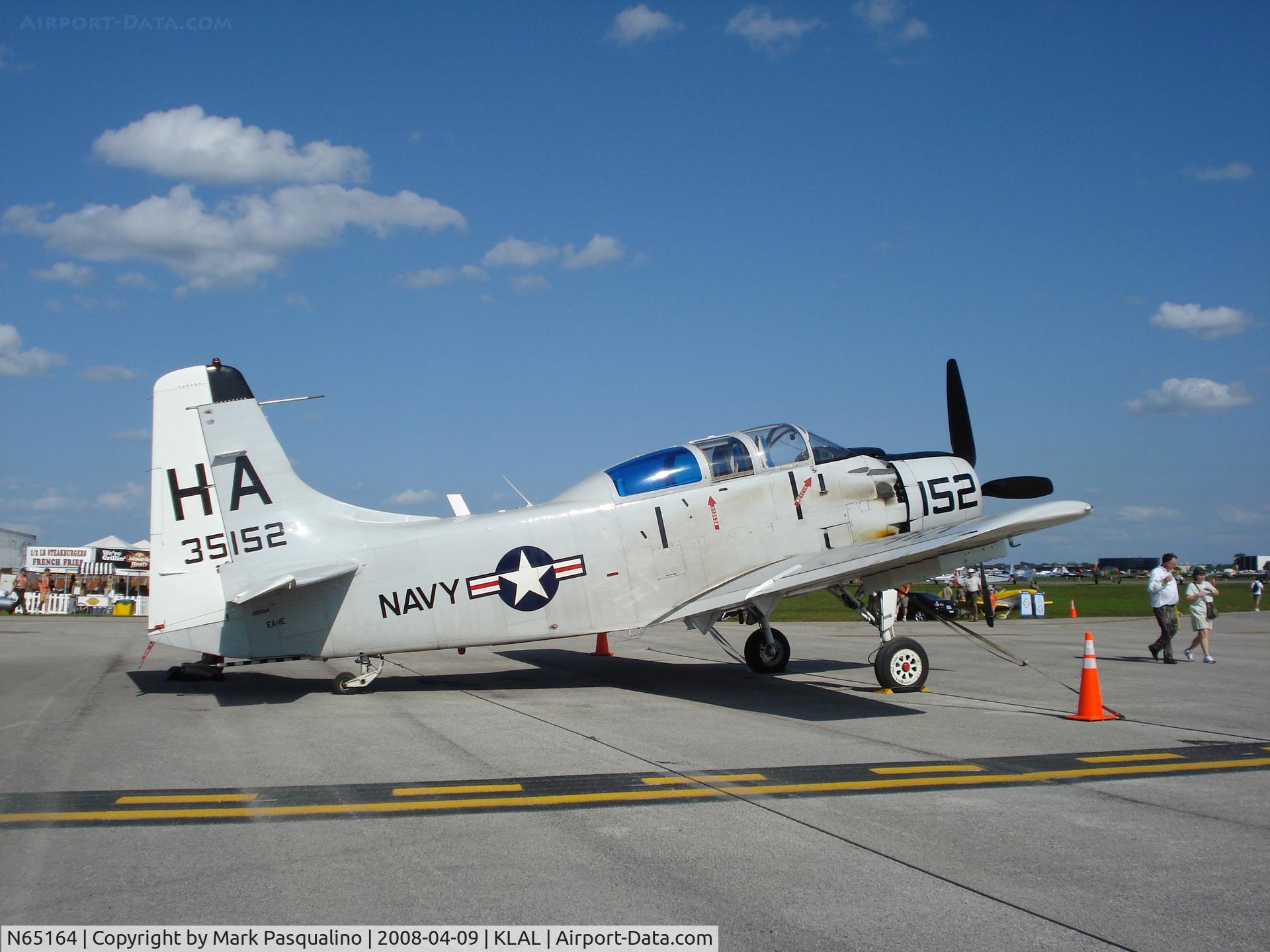 N65164, 1955 Douglas EA-1E Skyraider AD-5W C/N 55-471DH, Douglas EA-1E