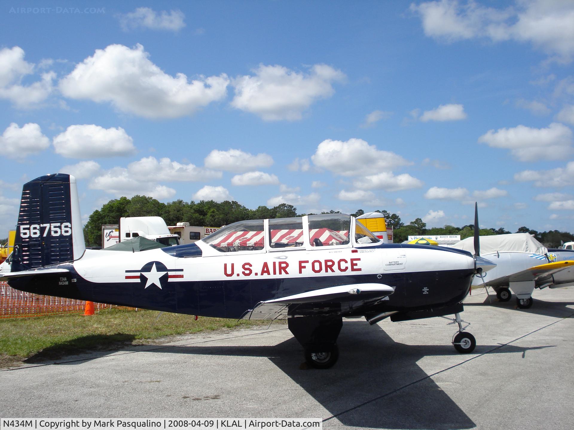N434M, 1955 Beech A45 C/N G-756, Beech T-34A