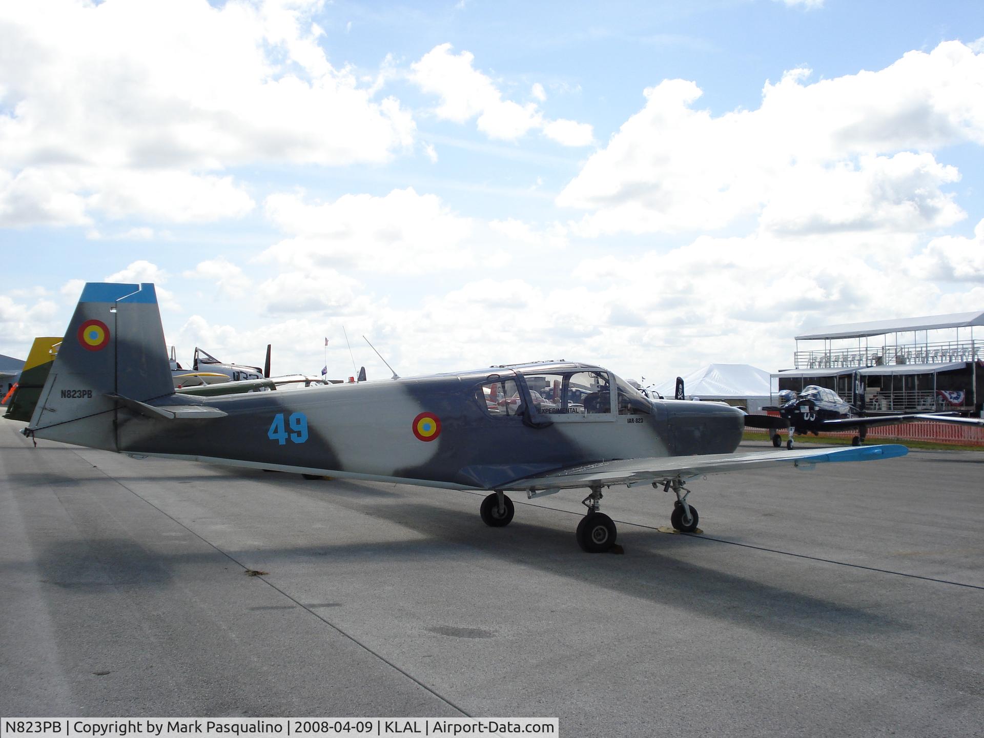N823PB, 1979 IAR IAR-823 C/N 49, IAR 823