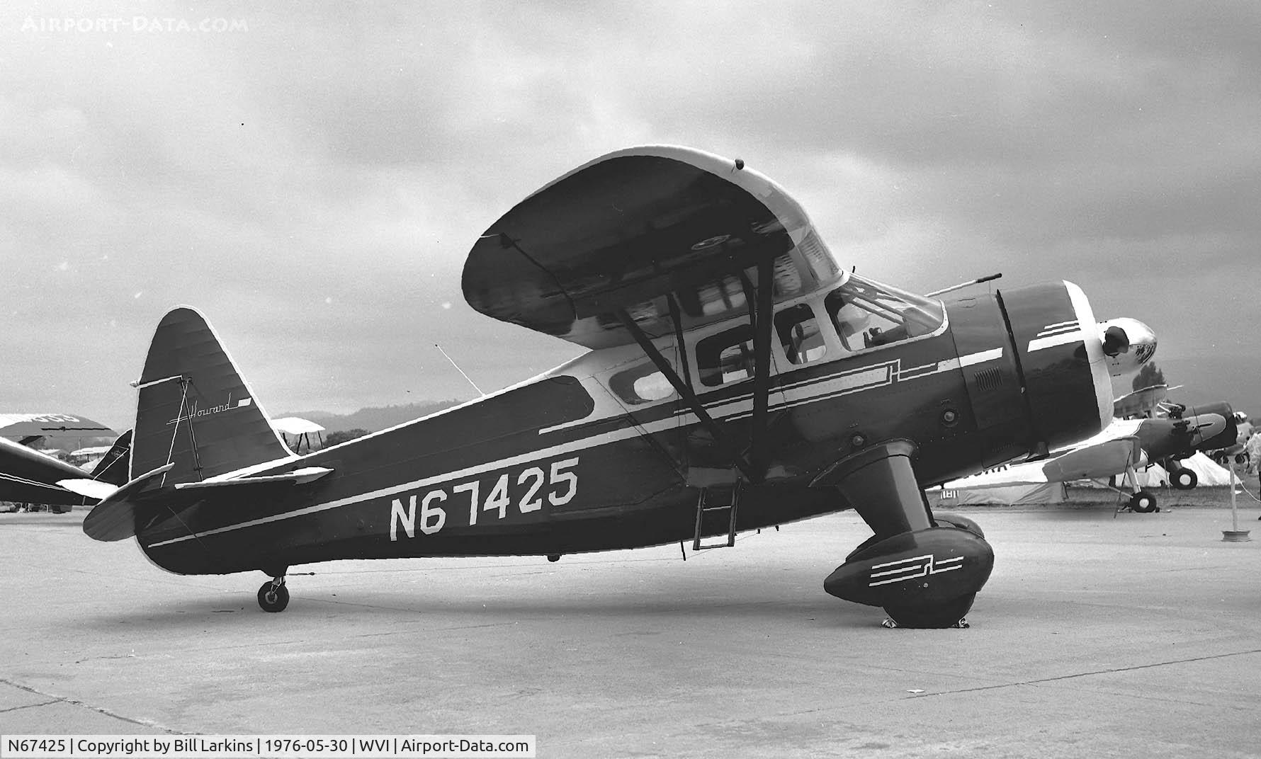 N67425, 1943 Howard Aircraft DGA-15P C/N 1744, Beauty on a stormy day.