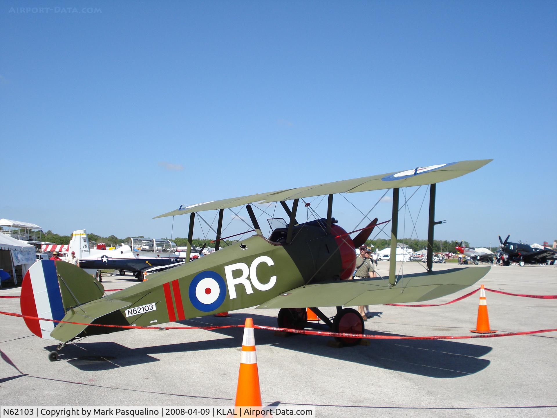 N62103, 1993 Sopwith F.1 Camel Replica C/N 001, Sopwith Camel F-1