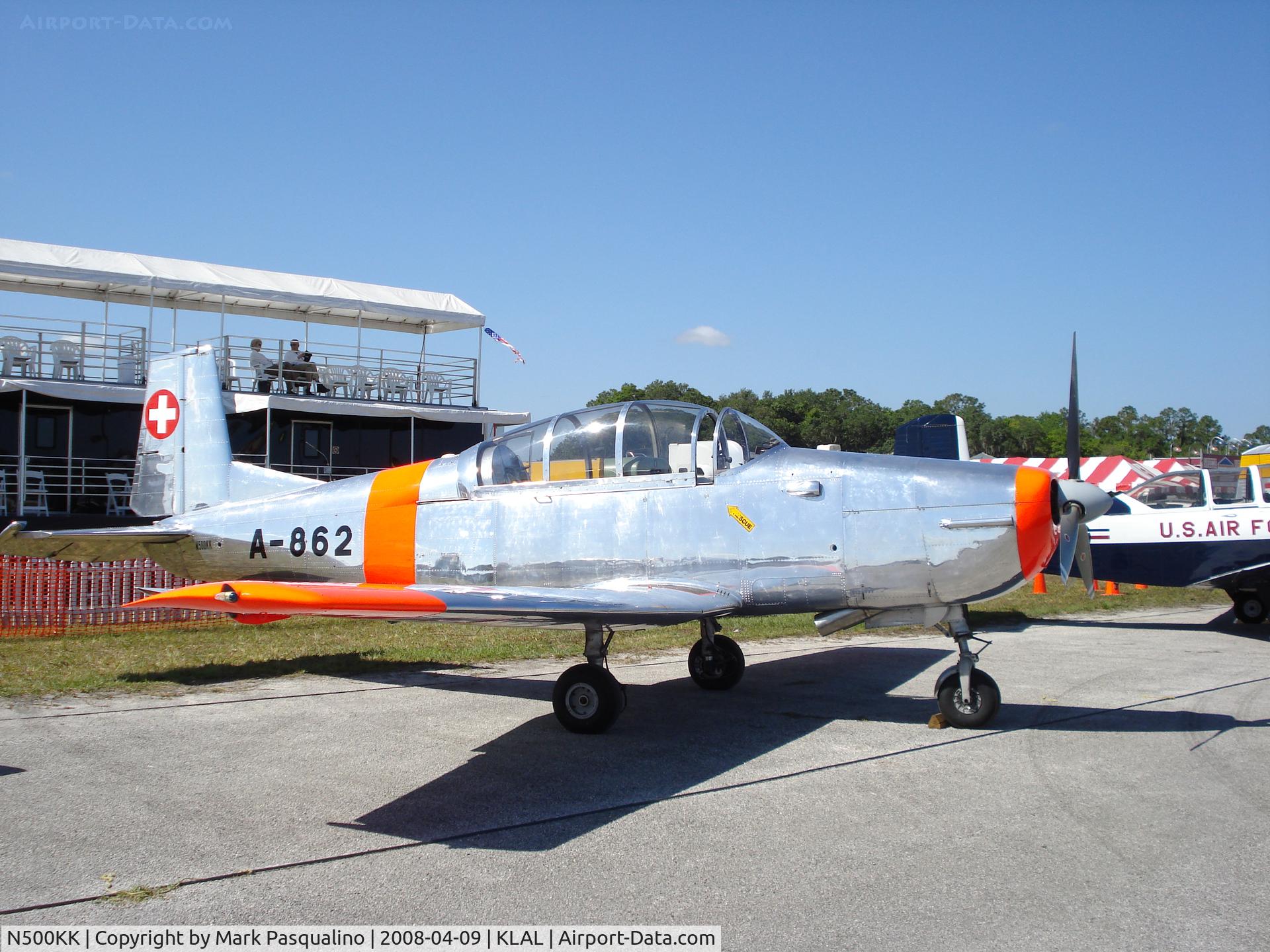 N500KK, 1959 Pilatus P3-05 C/N 500-49, Pilatus P3-05