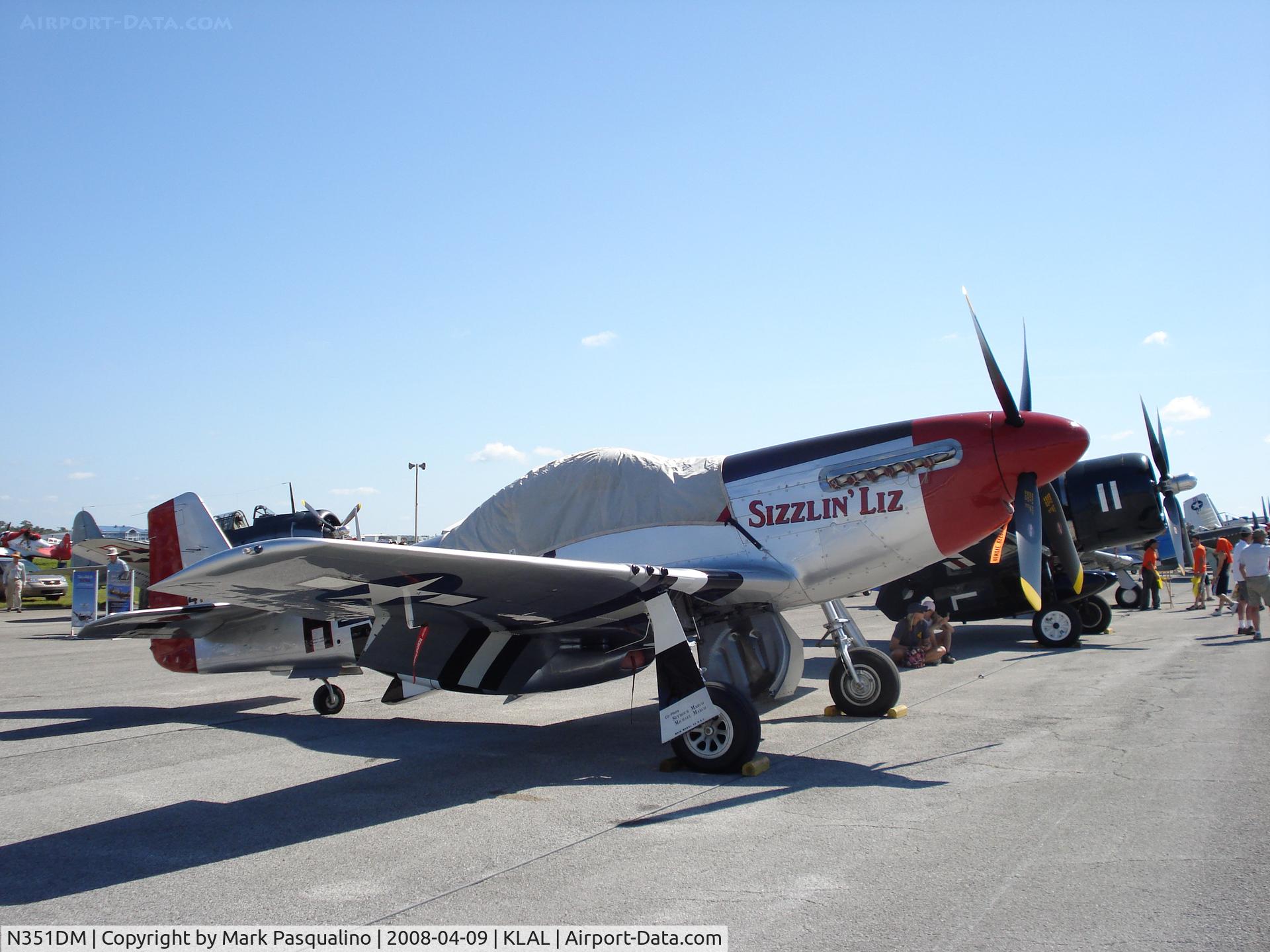 N351DM, 1944 North American P-51D Mustang C/N 122-40998 (44-74458), North American P-51D