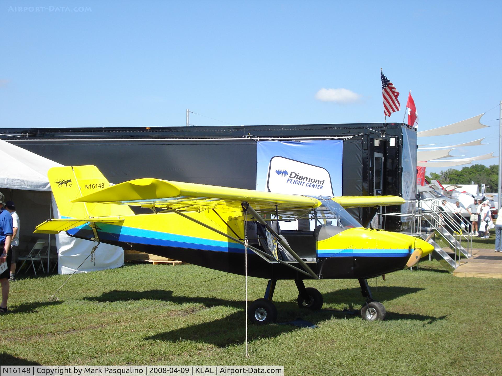 N16148, 2007 Rans S-6ES Coyote II C/N 11051714, Rans S-6ES