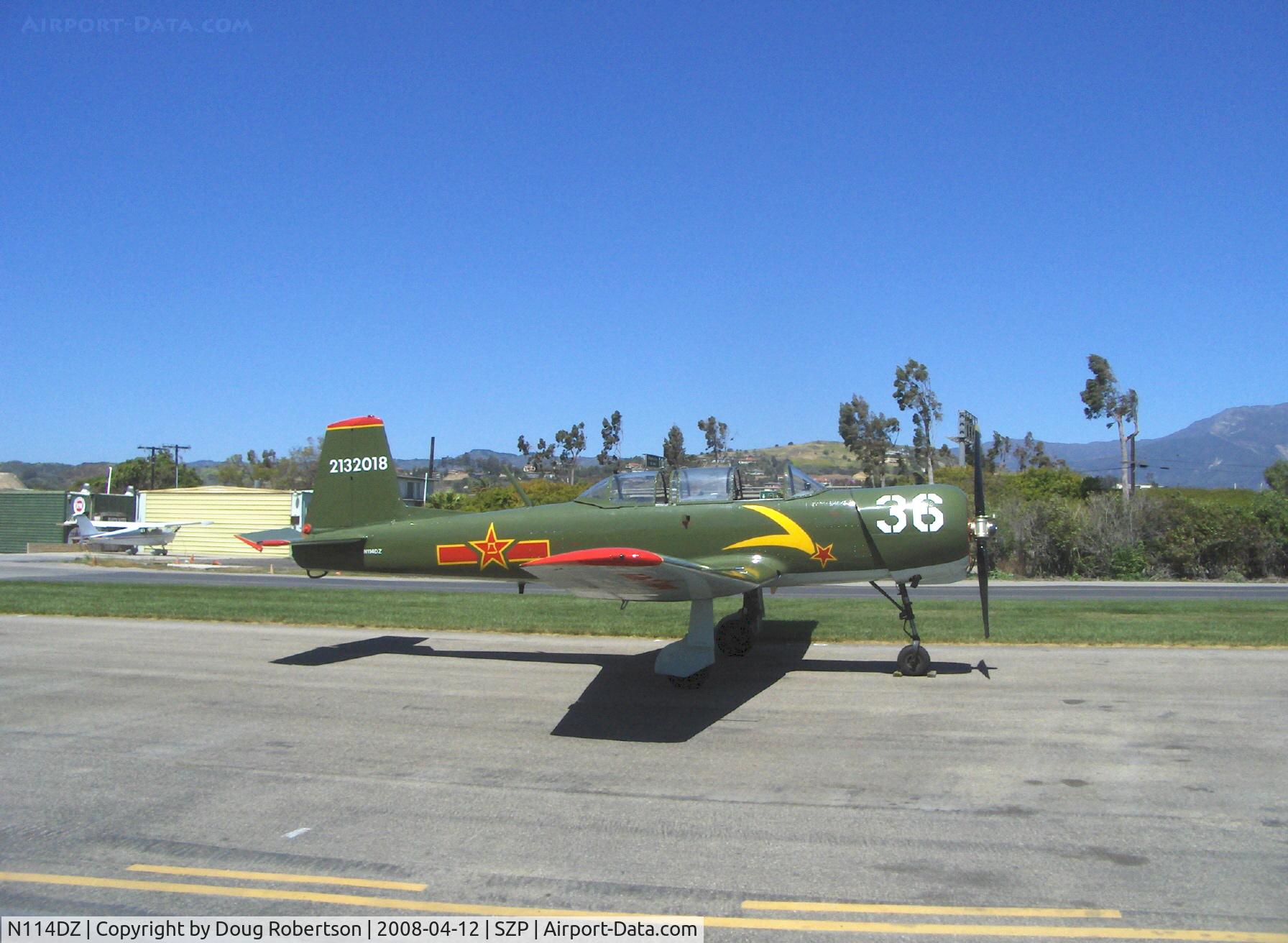 N114DZ, 1967 Nanchang CJ-6A C/N 2132018, 1967 Nanchang China CJ-6A, Vedeneev (Ivchenko) MP-14 360 Hp 9 cylinder radial upgrade conversion