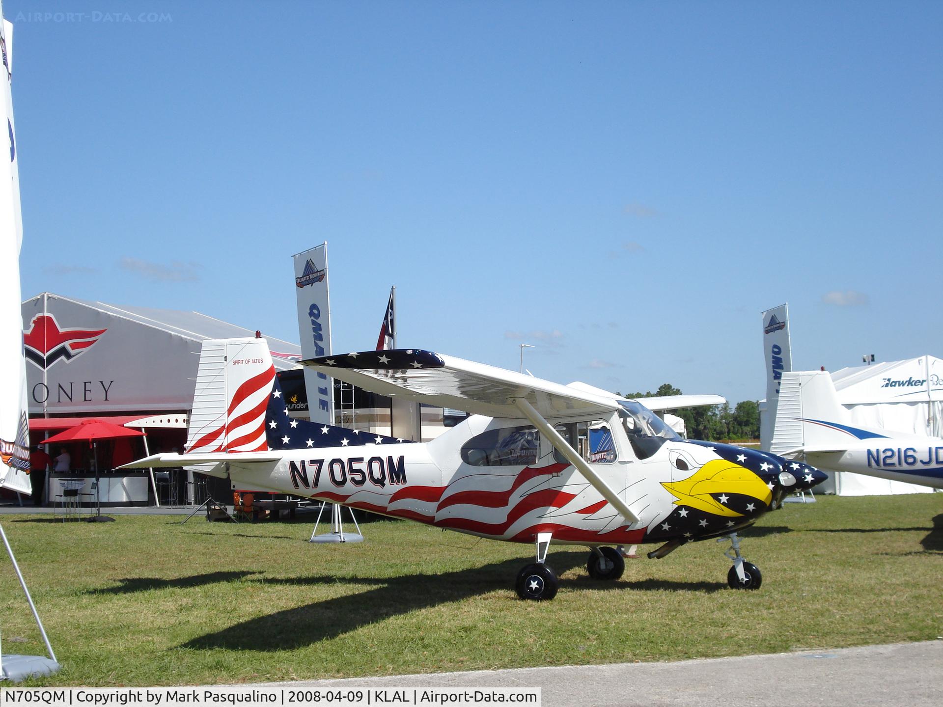 N705QM, 2008 Quartz Mountain Aerospace Inc 11E C/N 1005, Quartz Mountain Aerospace 11E